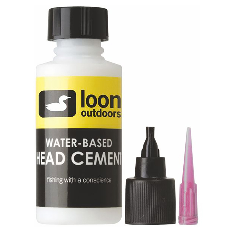LOON WATER-BASED HEAD CEMENT SYSTEM - Fly Tying Thin Head Cement Glue