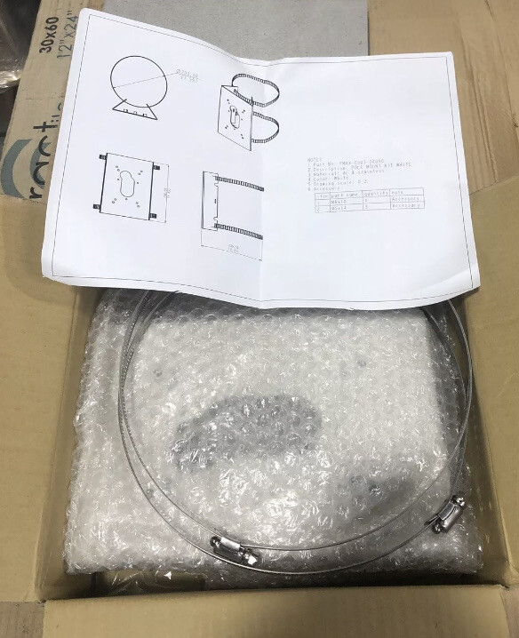 ACTI PMAX-0503 Pole Mount Kit White ***FREE SHIPPING***