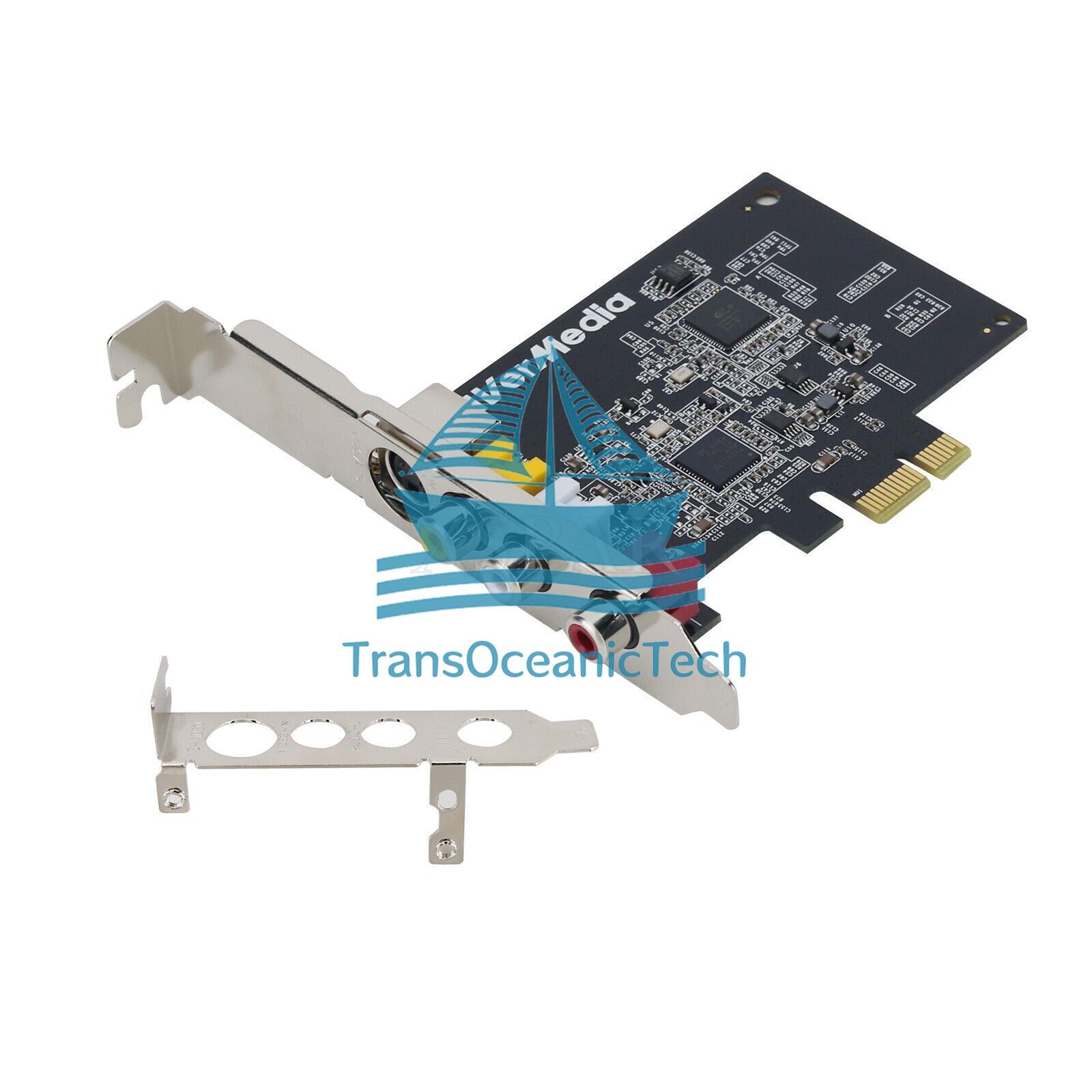 1PC Video Card PCIe Video Card Supports AV/S Terminal Input  C725B 720x576
