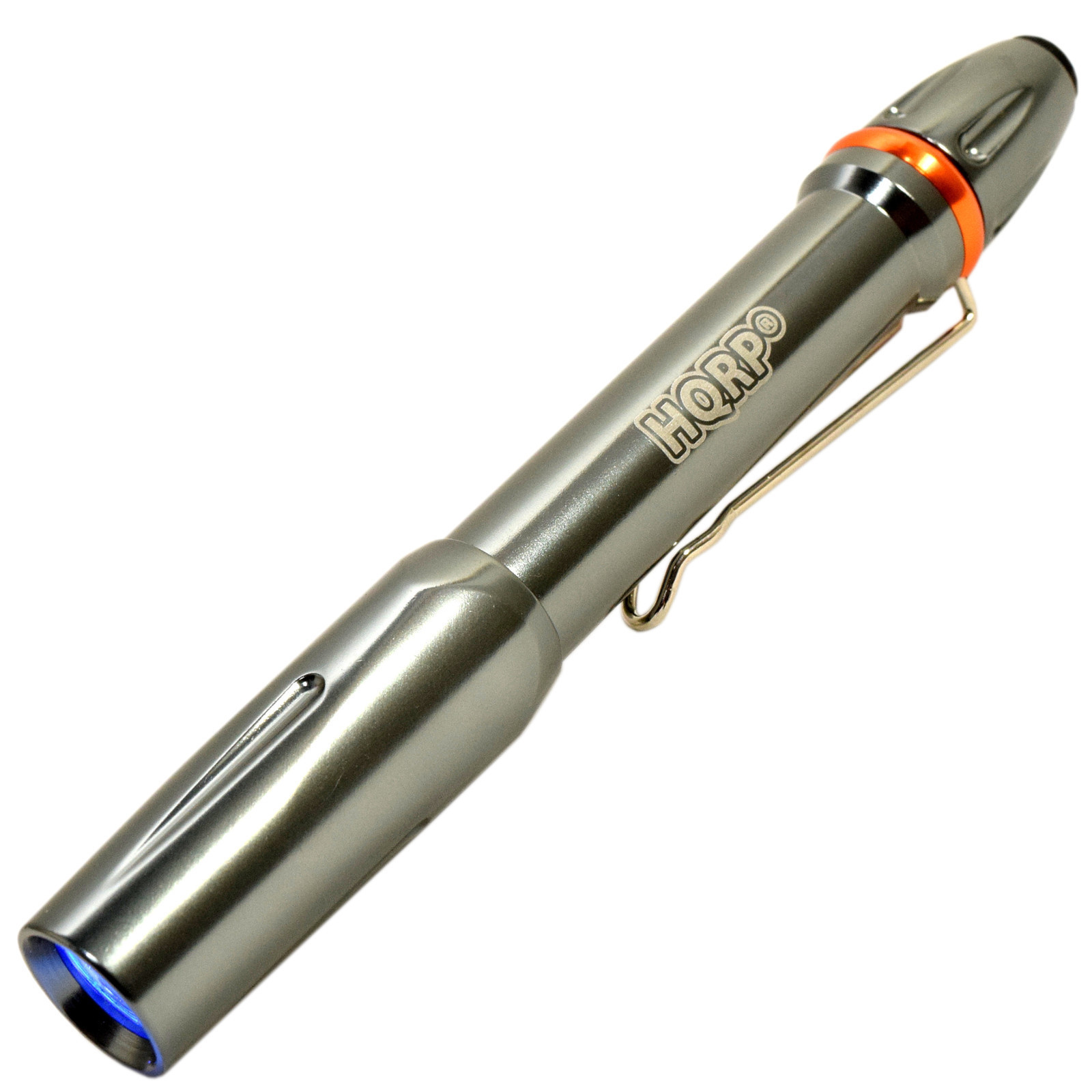 HQRP 365 nm 3W UV LED Pen Style Flashlight for Mineral Rocks Stones Illumination