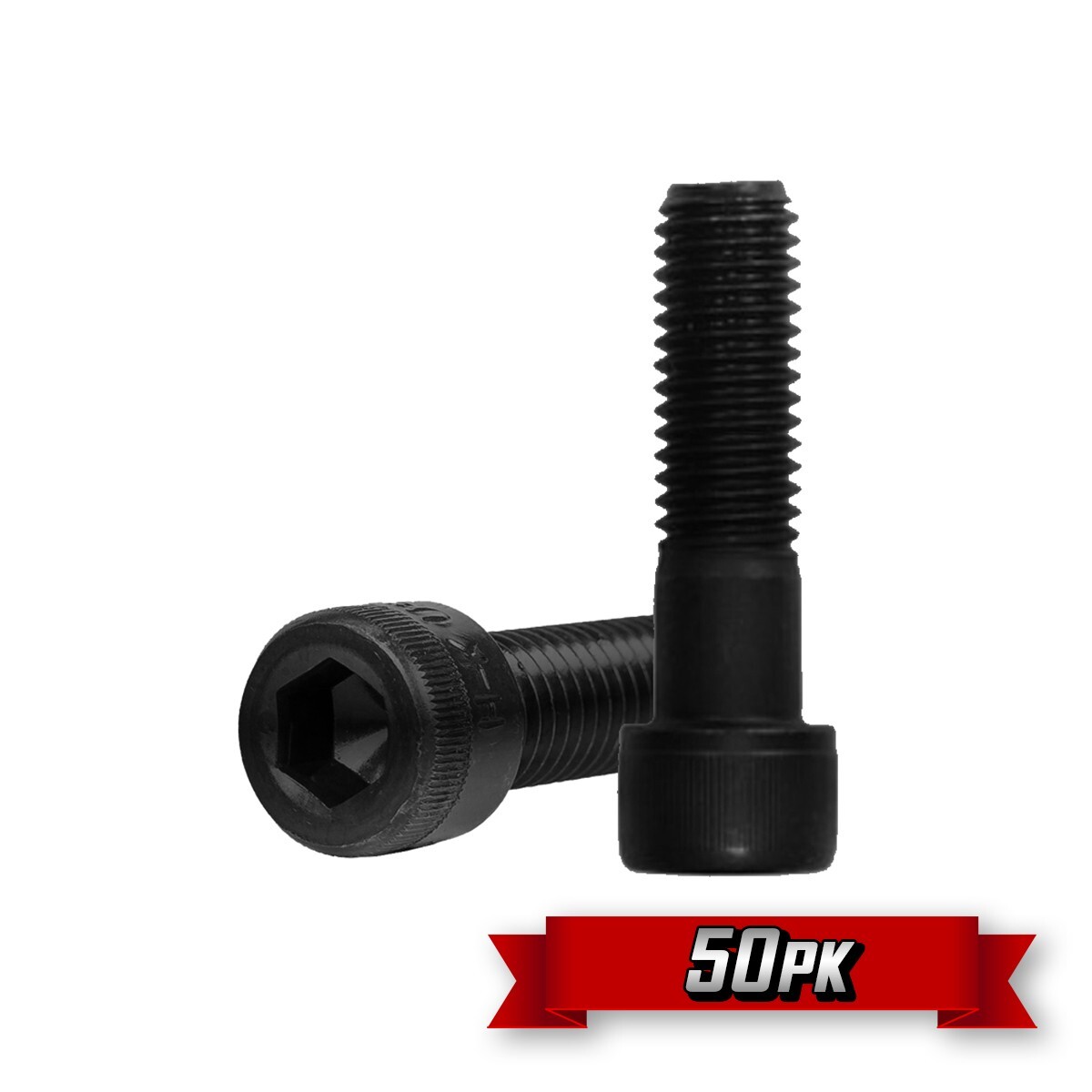 Socket Head Cap Screw, 6-32 x 1-1/4", Black Oxide {50pk}