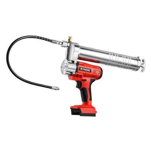 Lithium Battery Grease Gun Electric of Red M18 Milwaukee Battery Converter