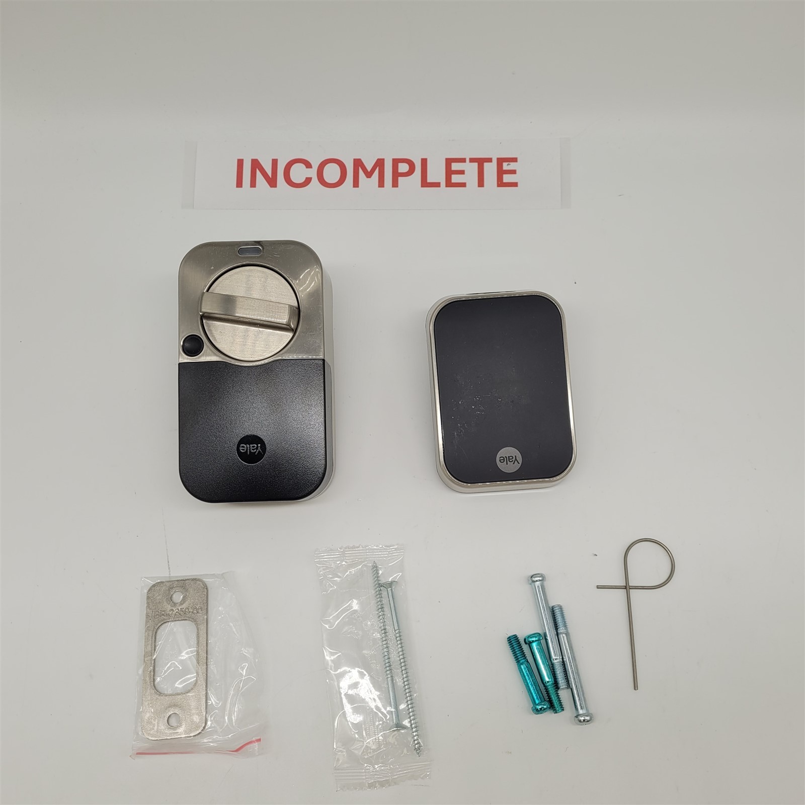 Yale Assure Lock 2 Touch, Satin Nickel, Smart Keyless Entry, Wi-Fi Keypad *READ*
