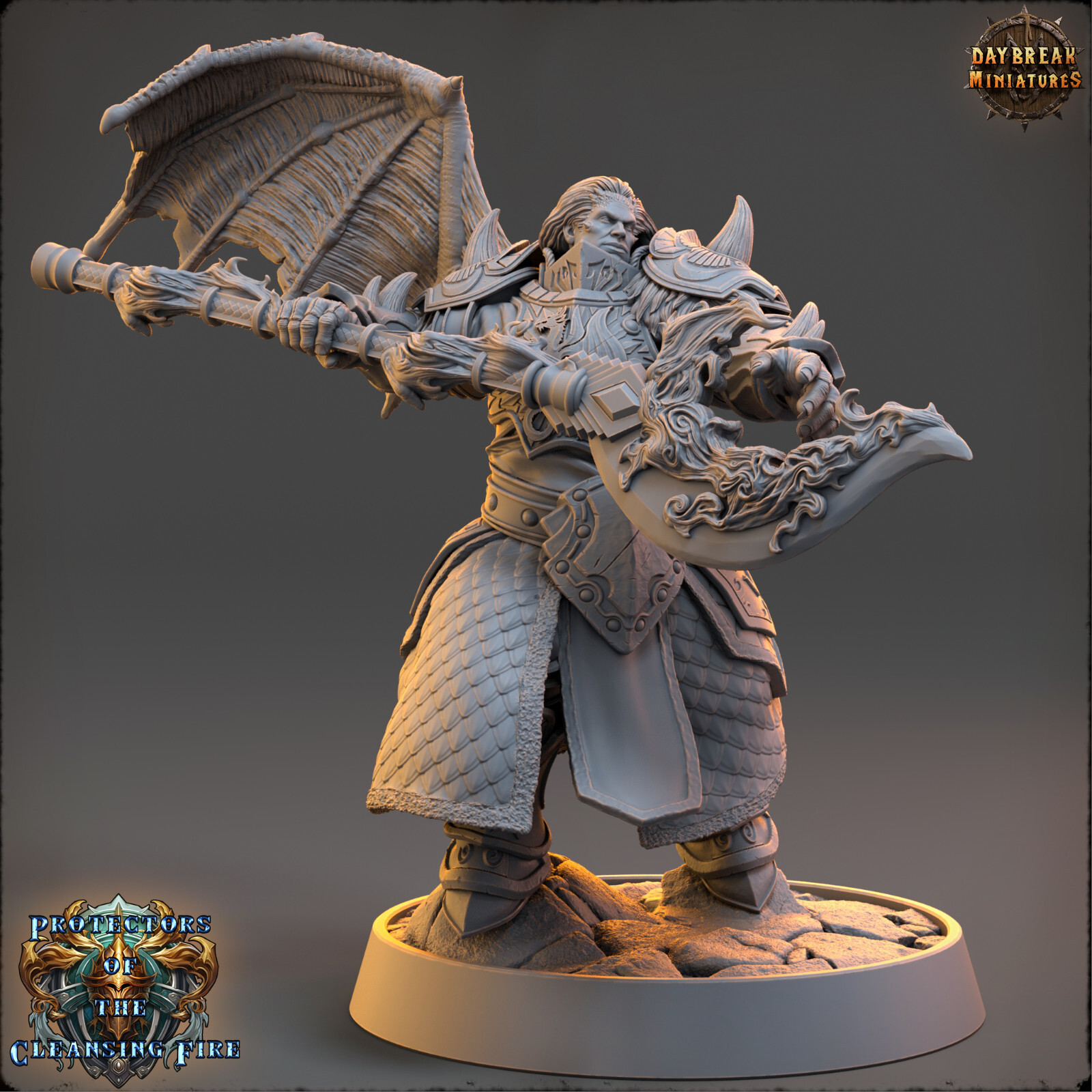 Demi Demon Archduke Staufer | DayBreak Miniatures |