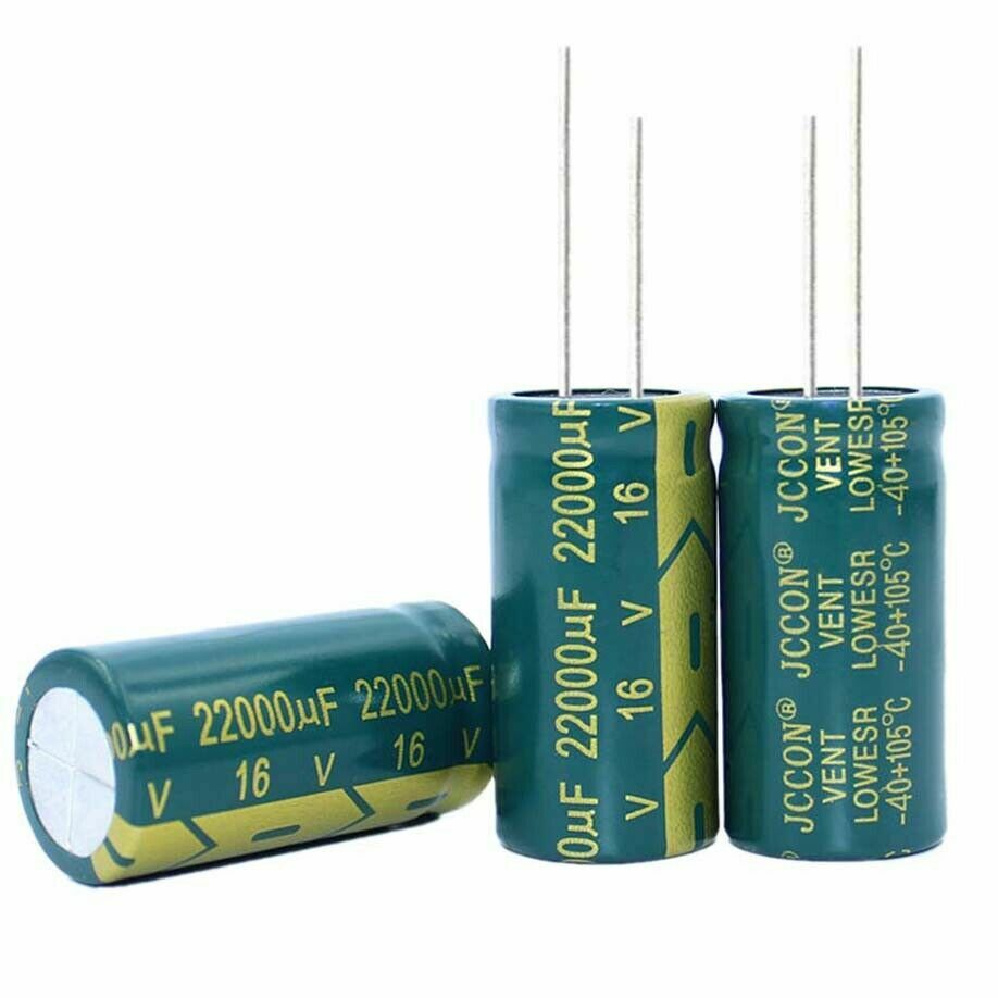 High Frequency LOW ESR Radial Electrolytic Capacitor Various Value/Voltages 105C