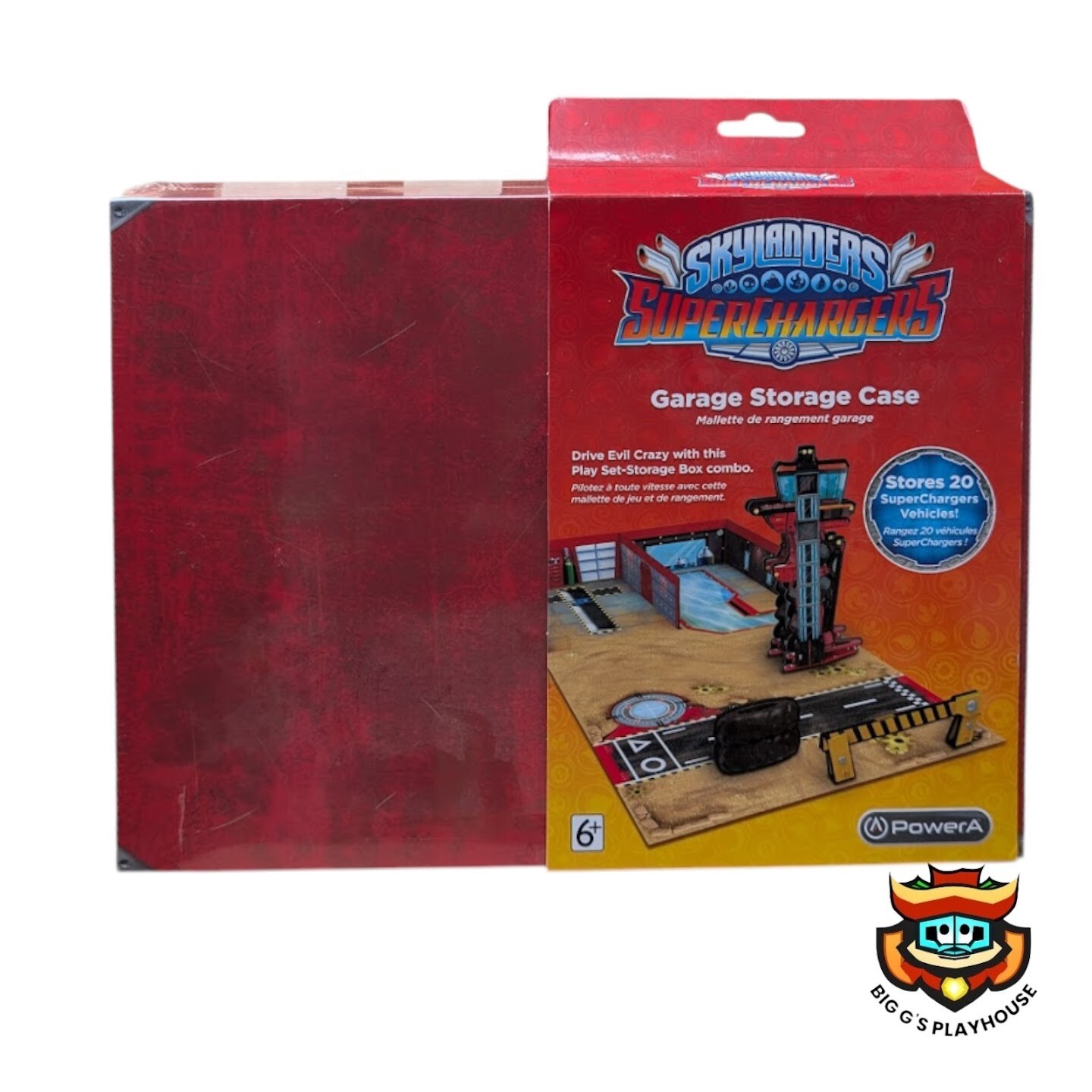 🕹️ SKYLANDERS SUPERCHARGERS - Garage Storage Case - Brand new
