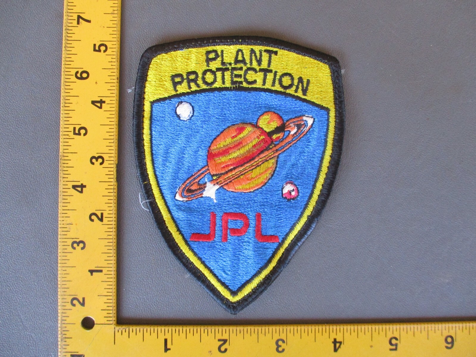 Vtg JPL, Jet Propulsion Laboratory PLANT PROTECTION Patch, #2