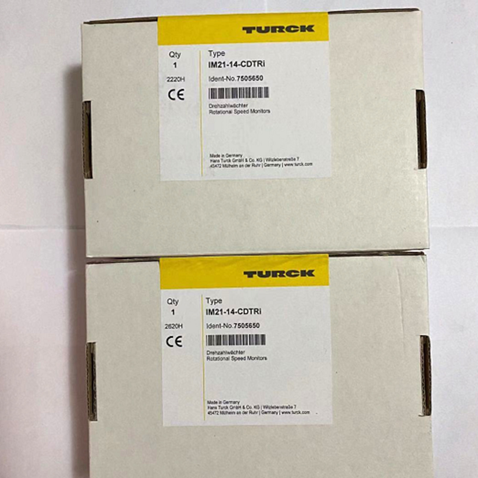 NEW TURCK IM21-14-CDTRI Rotation Speed Monitor