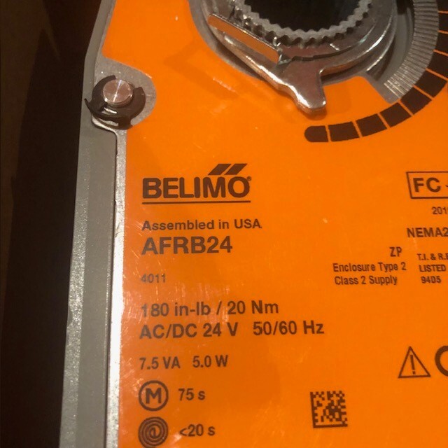 belimo actuator