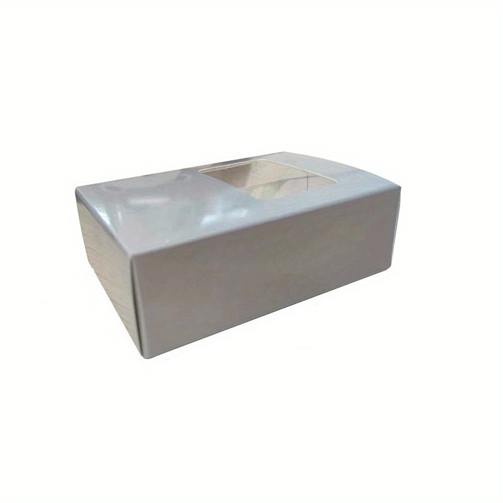 20pcs Rectangle Kraft Paper Necklace Earring Storage Gift boxes with Clear