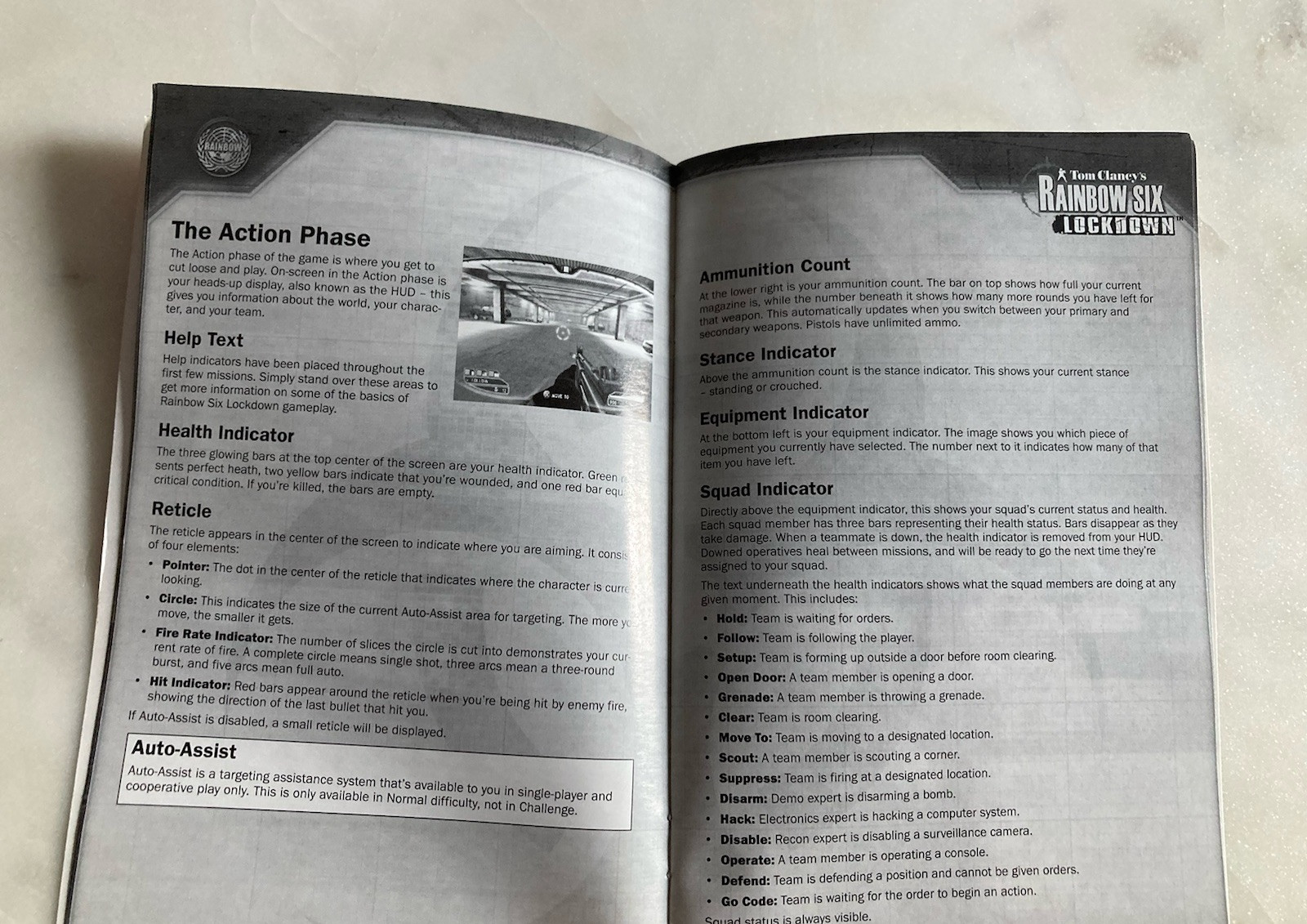 Rainbow Six Lockdown | PS2 | Manual Only