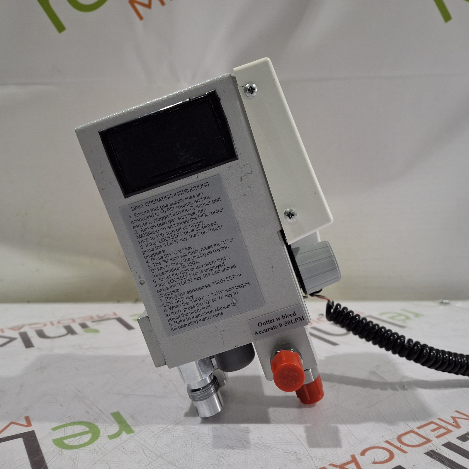 Maxtec, Inc. MAXBlend Low Flow Air/Oxygen Blender