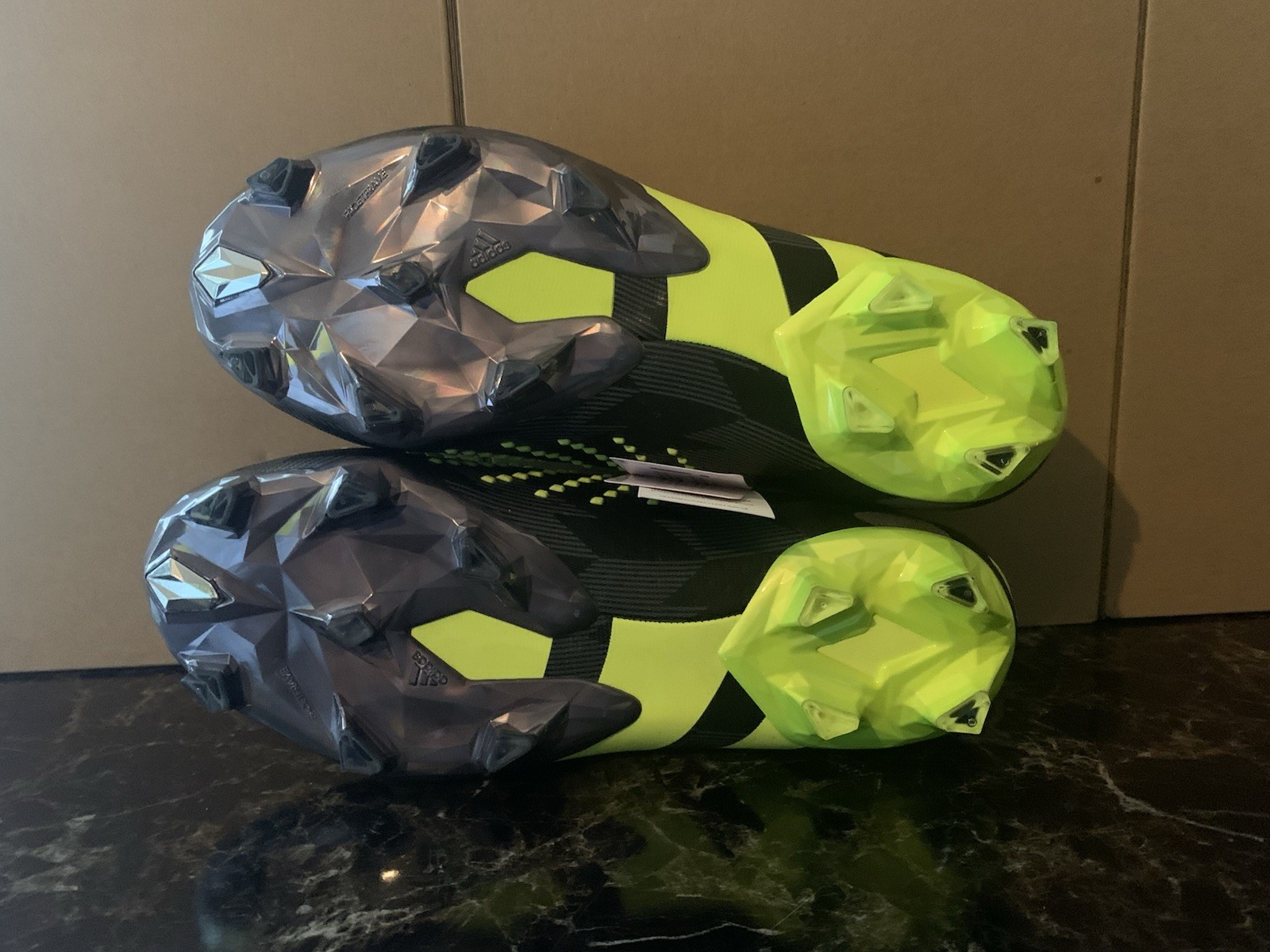 Adidas Predator Accuracy INJECTION.1 Low Soccer Cleats Black Green Sz 9 (IG0782)