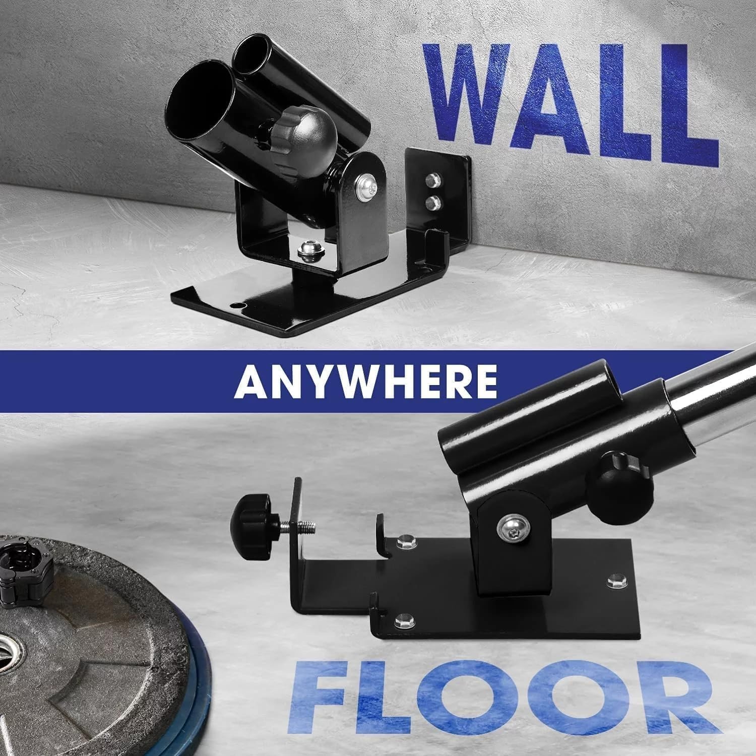 Adjustable T-Bar Row Attachment with Landmine Handle - Compact Home Gym Solution