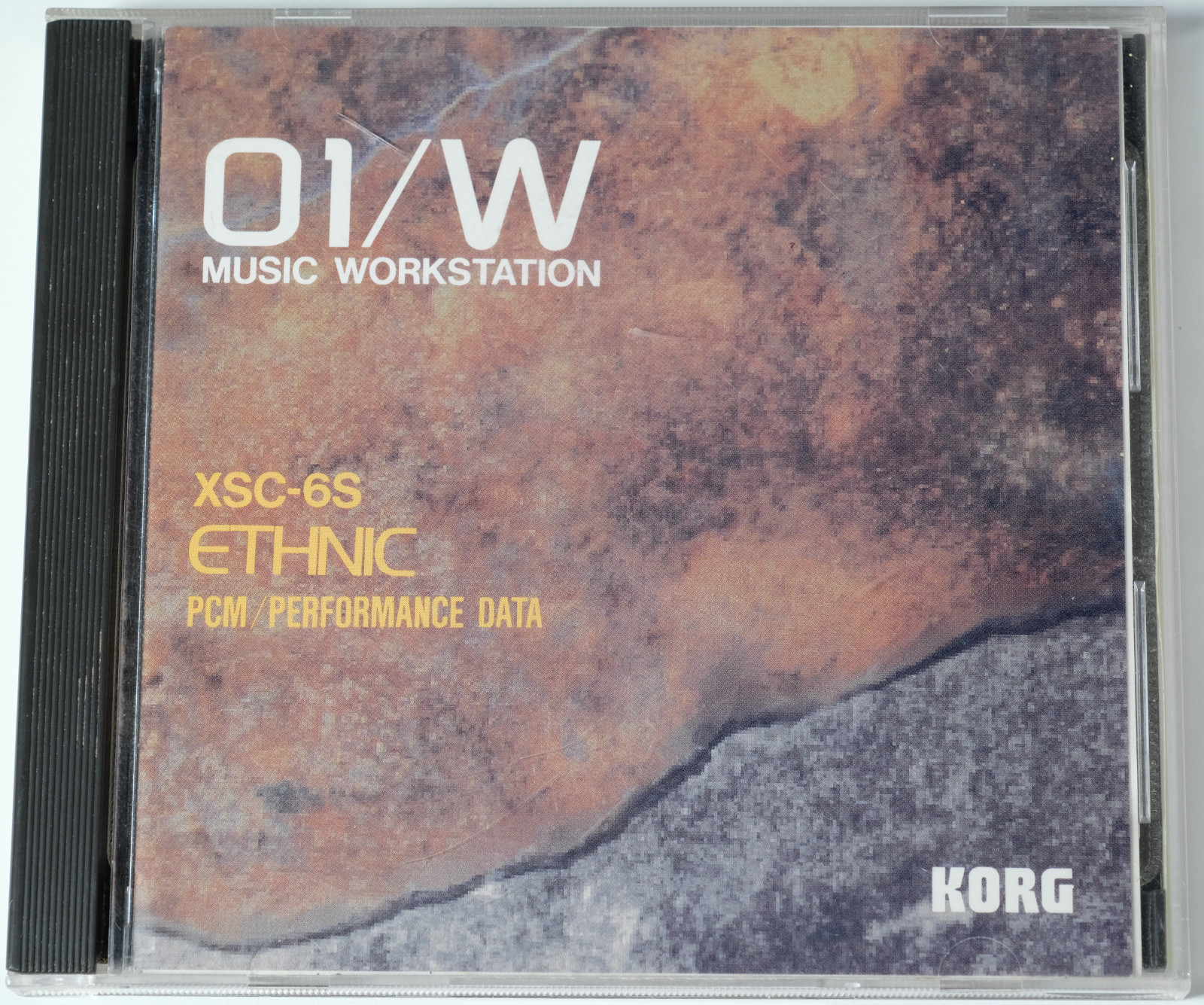 Korg XSC-6S ETHNIC 01/W Music Workstation PCM Performance Data Memory Patch Card