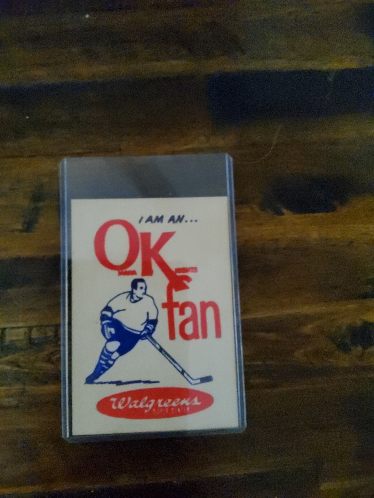 Vintage 1960s Omaha Knights Hockey 3.5 X 5 Inch Decal Bumper Sticker Rare