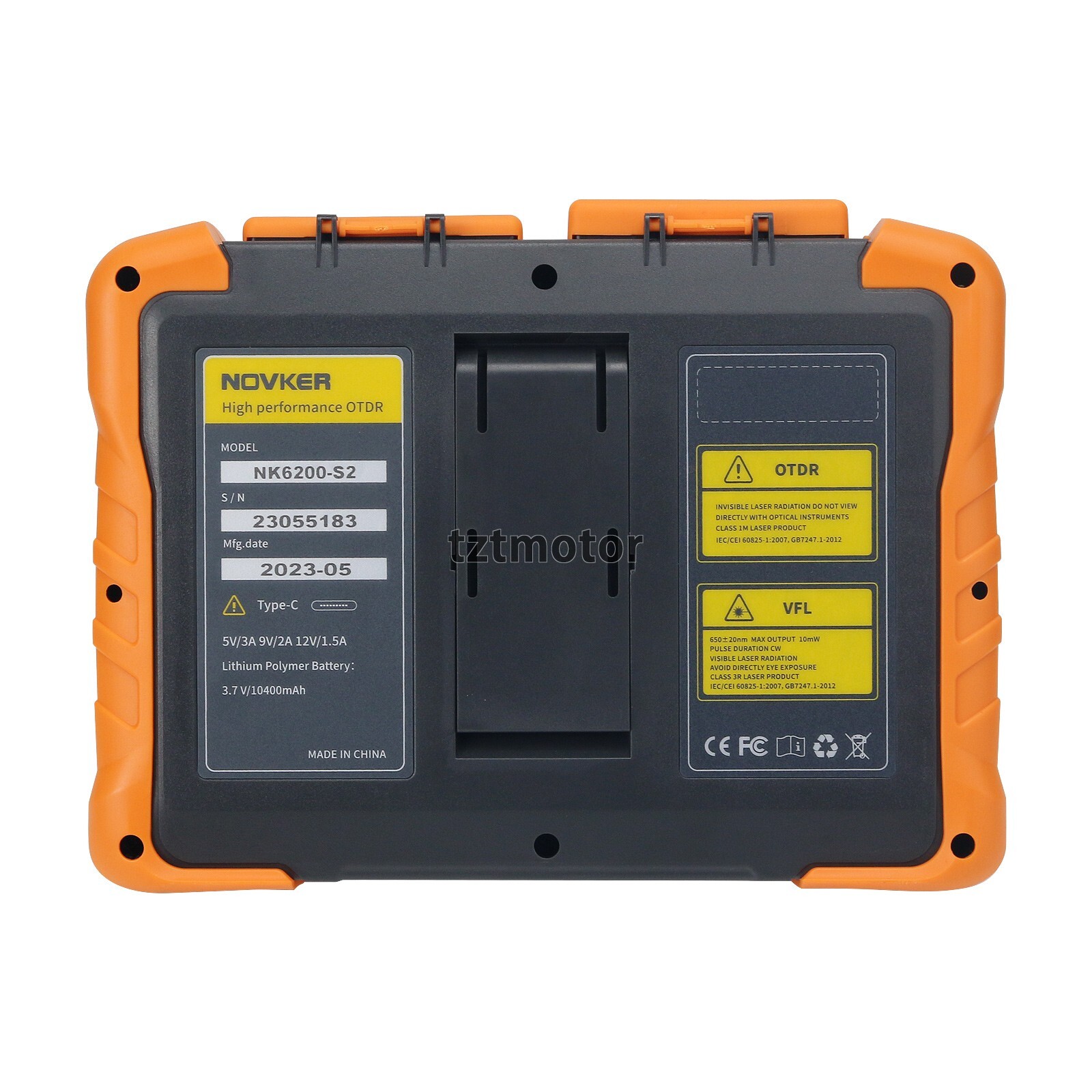 OTDR Optical Time Domain Reflectometer with 7 inch Capacitance Touch Screen