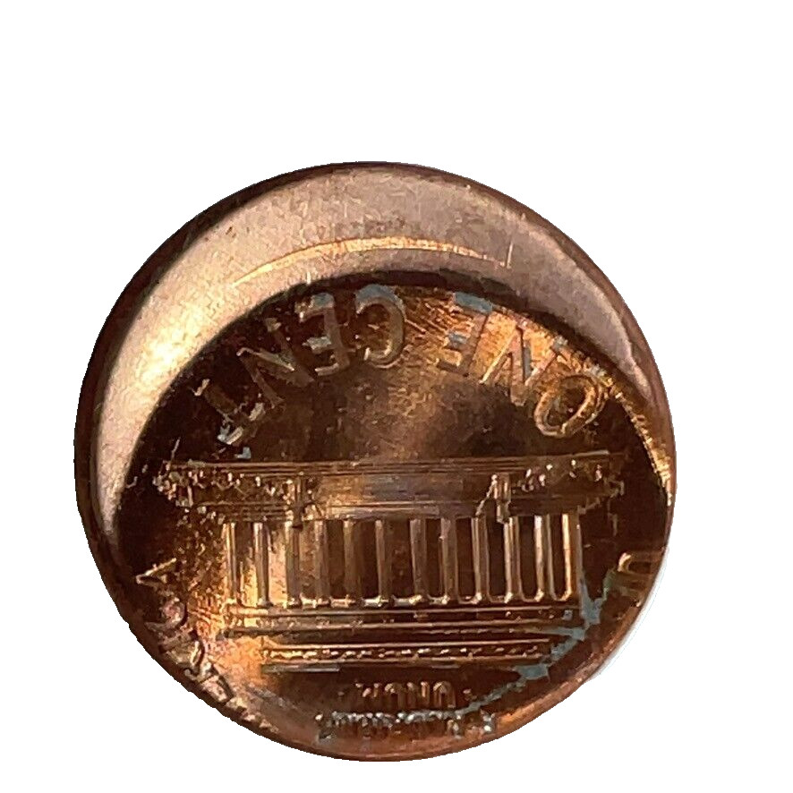 1999 Lincoln Memorial Cent Off-Center Error NGC MS65 RD
