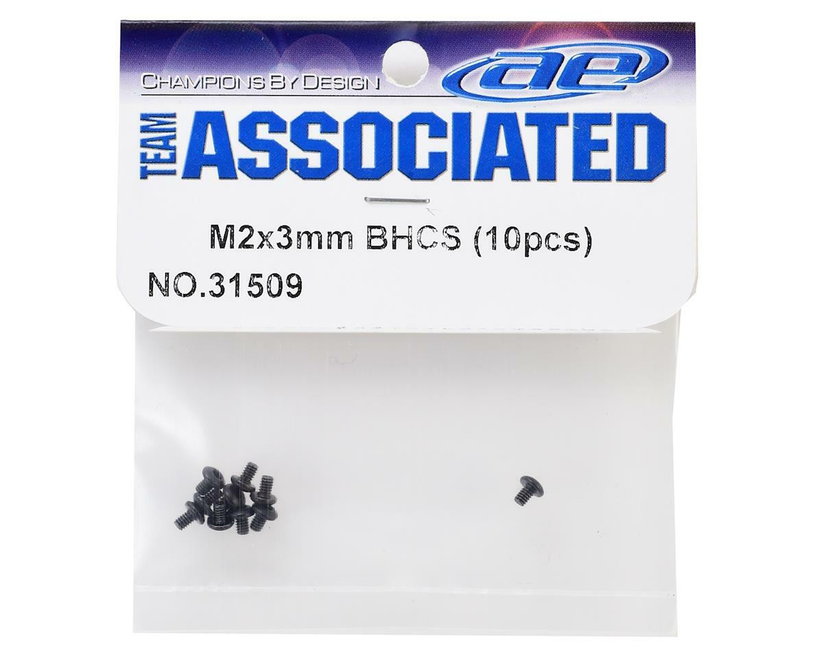 Team Associated 2x3mm Button Head Hex Screws (10) [ASC31509]