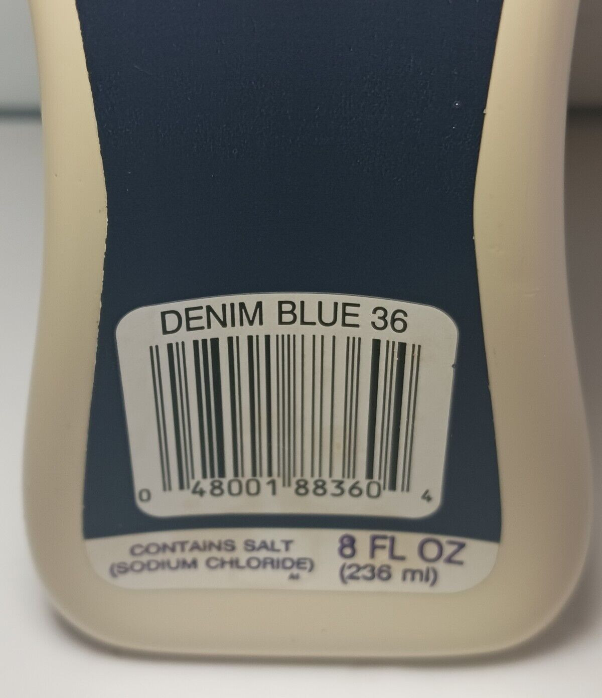 RIT NOS Denium Liquid Dye #36 Blue Fabric 8 Ounces OEM Lot Of 2 Bottles