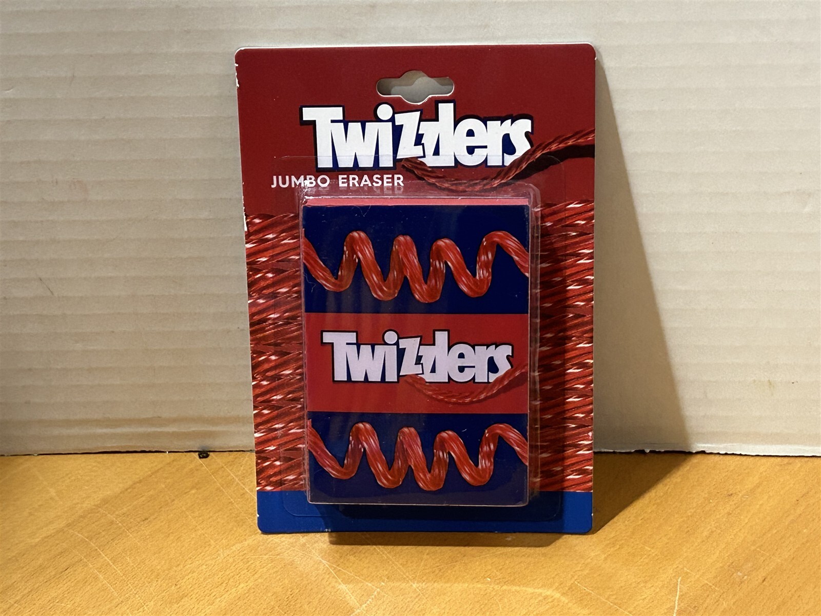 TWIZZLERS JUMBO ERASER BRAND NEW IN PACKAGE