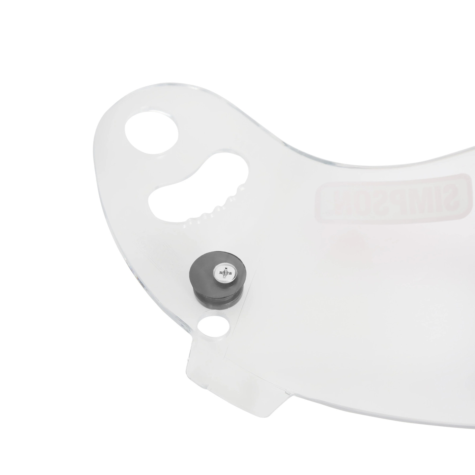 Simpson Racing 84300A Devil Ray Helmet Shield Clear