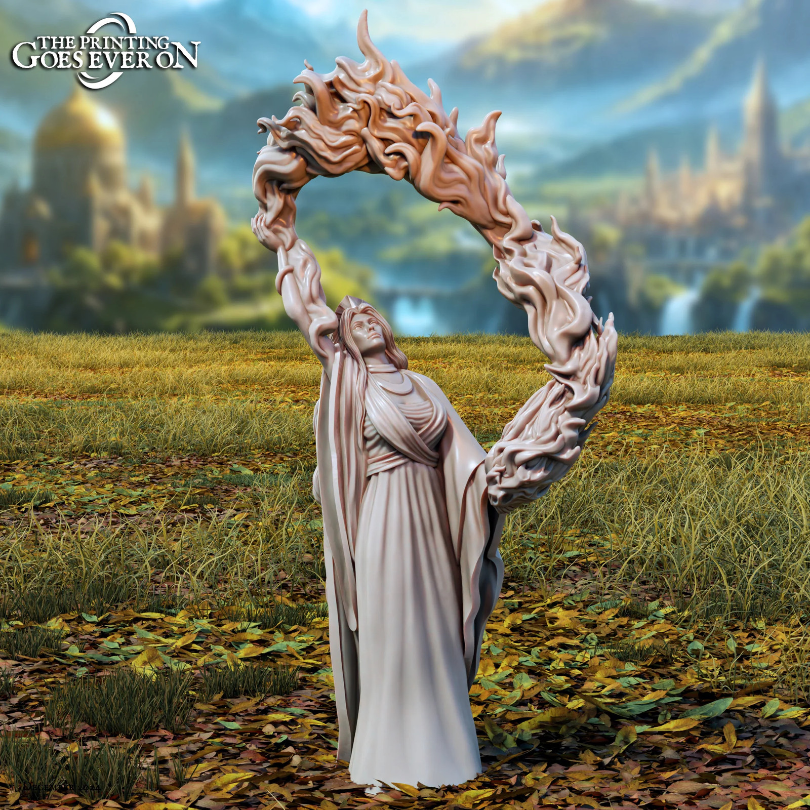 Aralis, Goddess of Light - 28-120mm Tales of the - Resin Tabletop Miniature