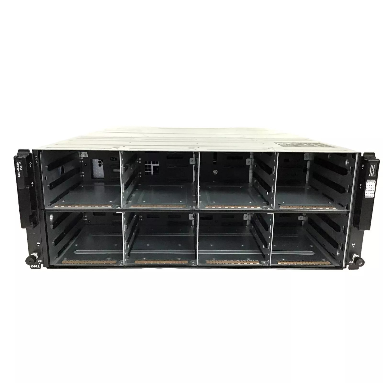 Dell EqualLogic 24 Bay LFF PS6110 SAN Storage Array 2x Type 14 Controller iSCSI