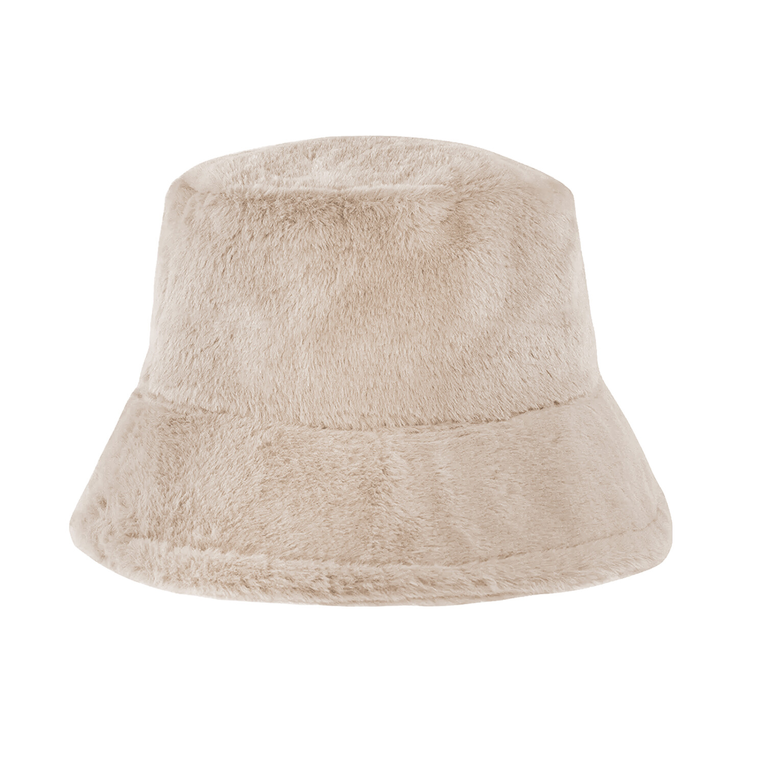 Women Fluffy Faux Fur Sherpa Fuzzy Vintage Warm Fisherman Hats Winter Bucket Hat