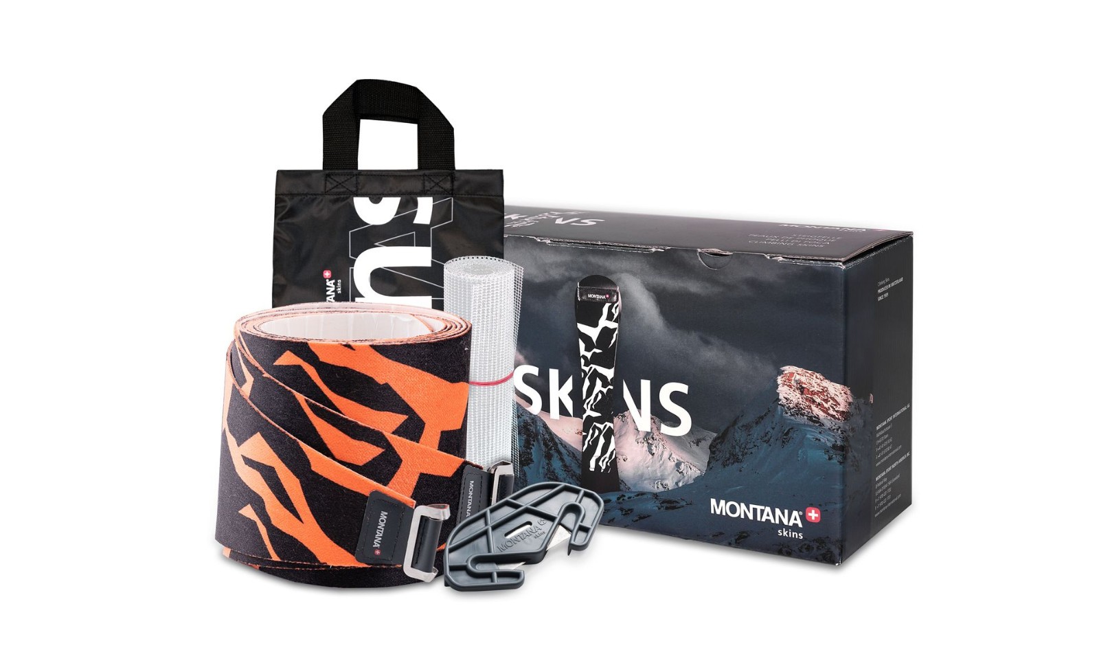 Montana Montamix Orange 120mm Ski Skins - 2026 - 160-169 cm