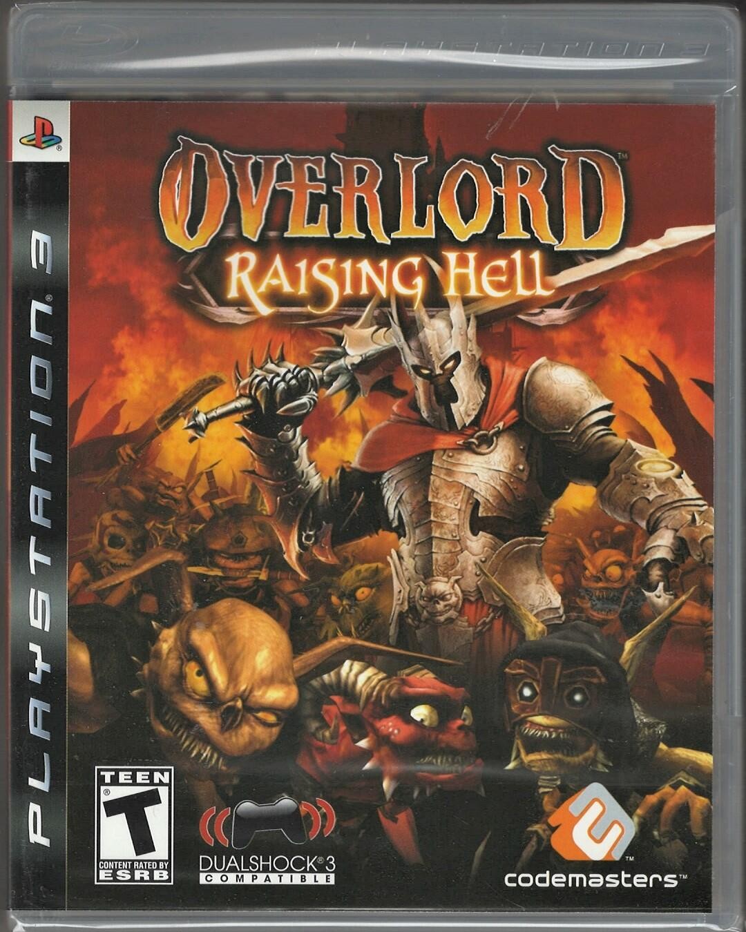 Overlord Raising Hell PS3 (Brand New Factory Sealed US Version) Playstation 3