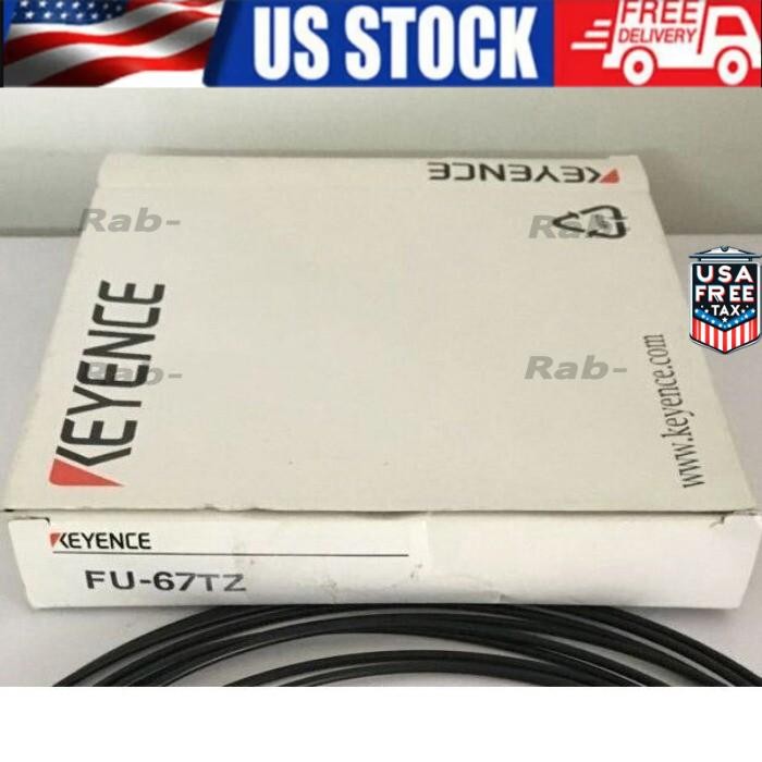 Keyence FU-67TZ Fiber Optic Sensor FU67TZ Digital Fiber Unit US Free TAX
