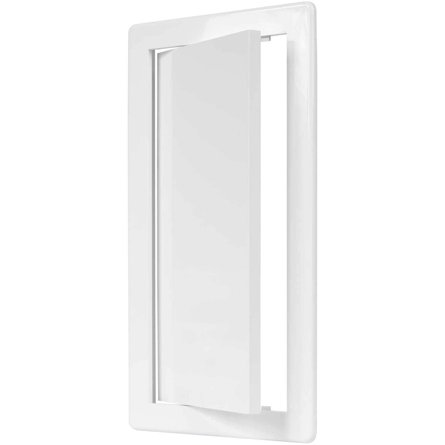 6" X 12" White Plastic Access Panel. Service Shaft Door Panel. Plumbing, Electri