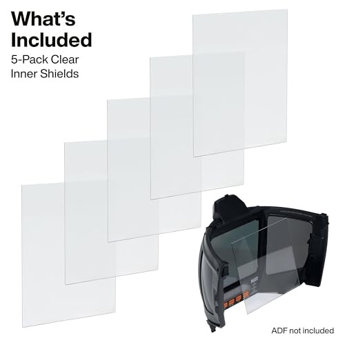 KWHISHIELD Welding Helmet Clear Inner Shield, Welding Inner Shield Replacement