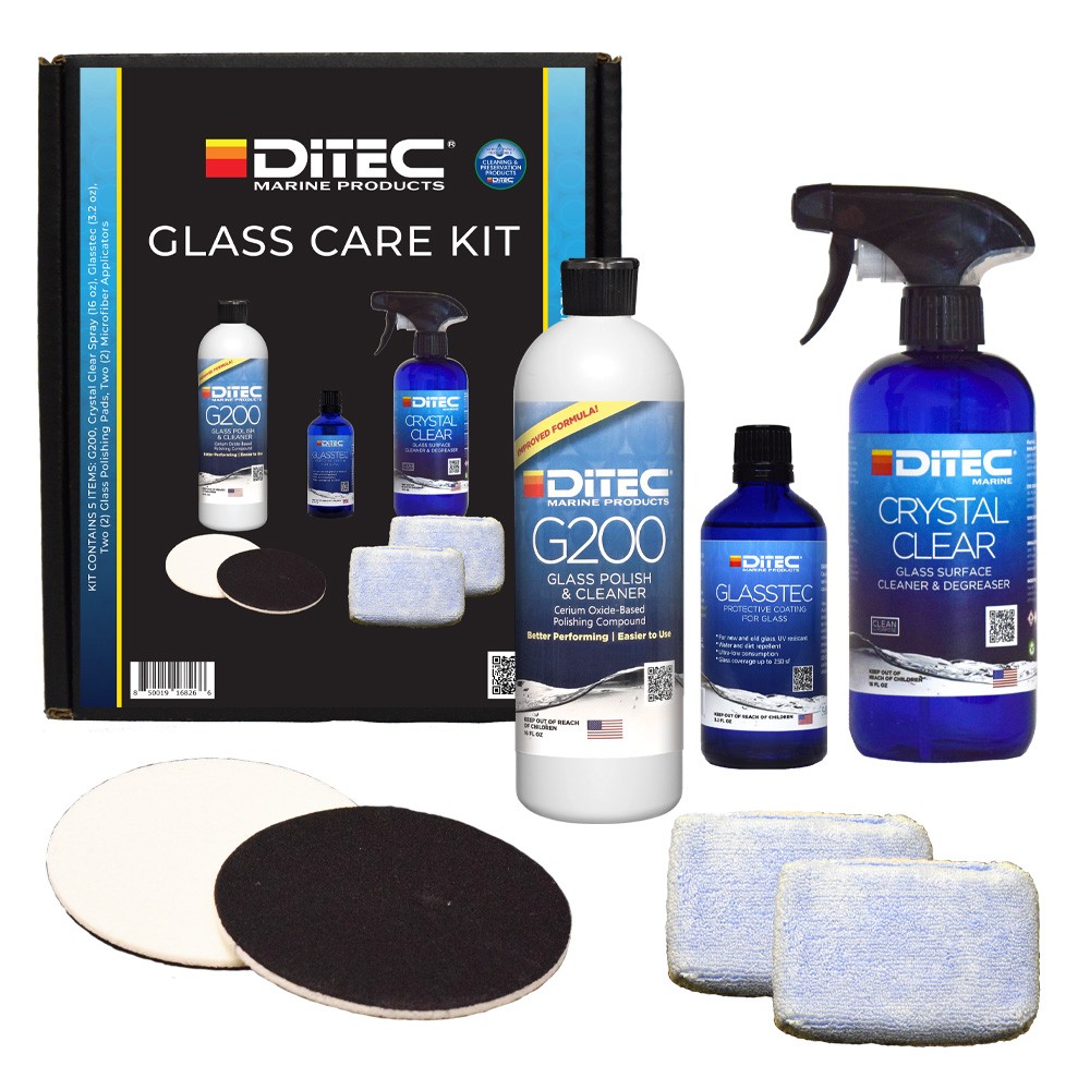 Ditec Marine Glass Care Kit  22-KITS-GLAS