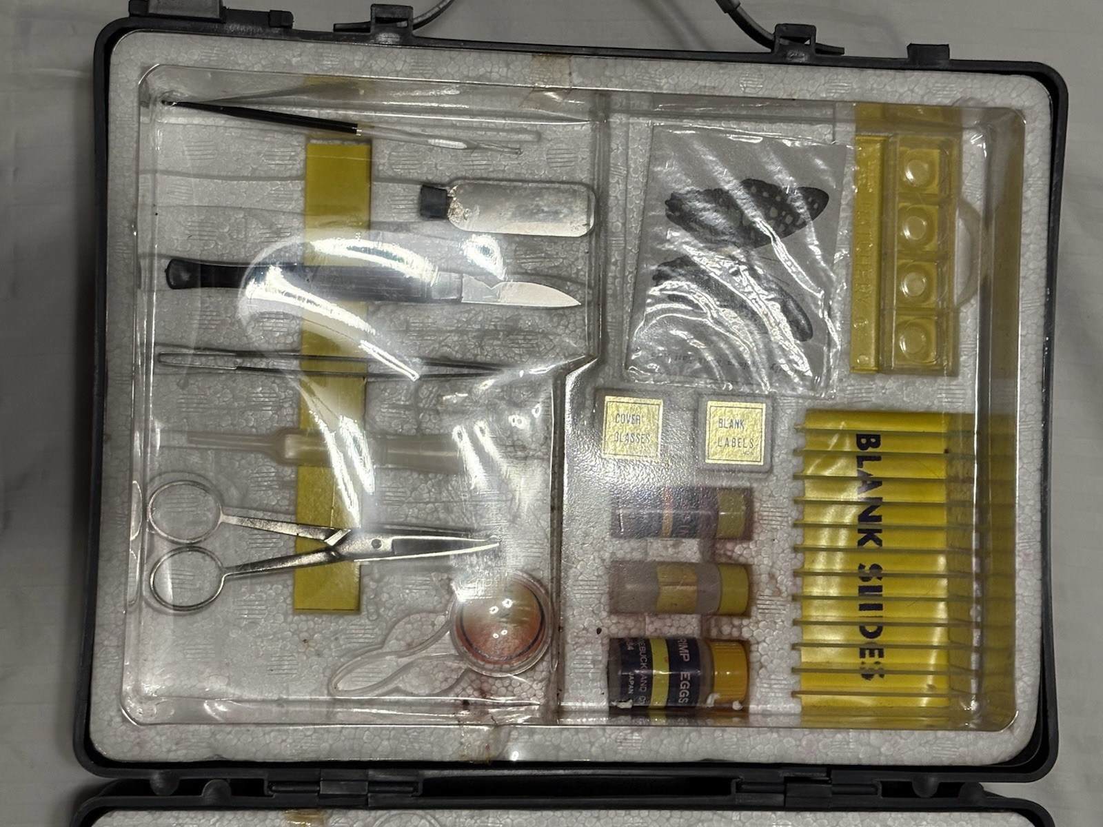 Vintage Sears Zoom Microscope Set 50-1200 Power Complete Set with Original Box!