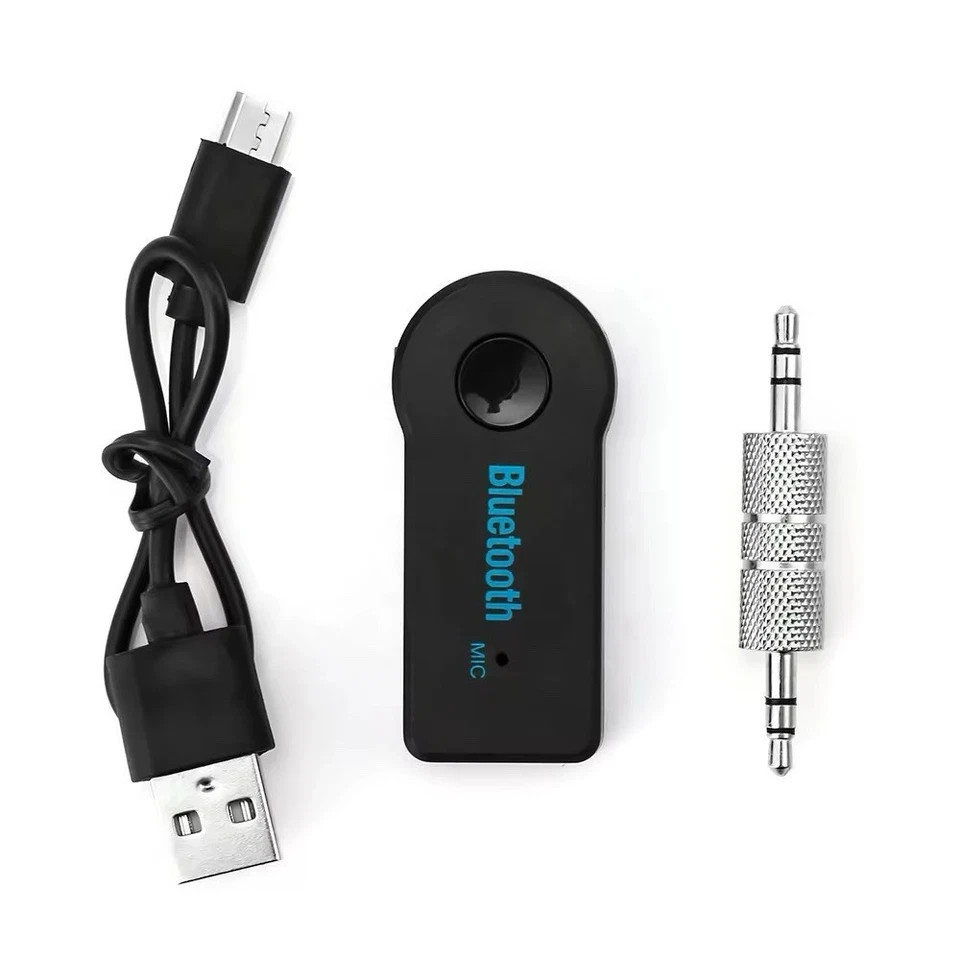 Bluetooth audio receiver car adapter cable car 3.5mm aux jack USB receiver
