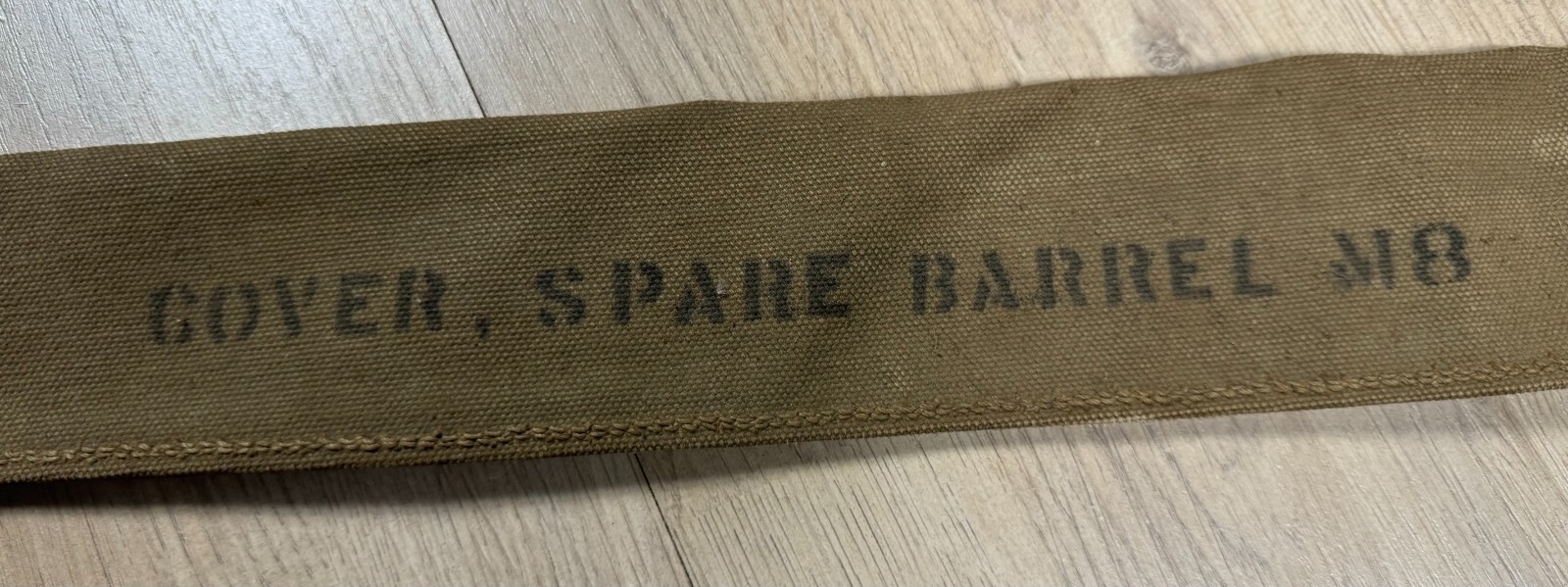 Vintage WW2 era US Army M8 Spare Barrel Cover Field Gear Equipment Case Korea
