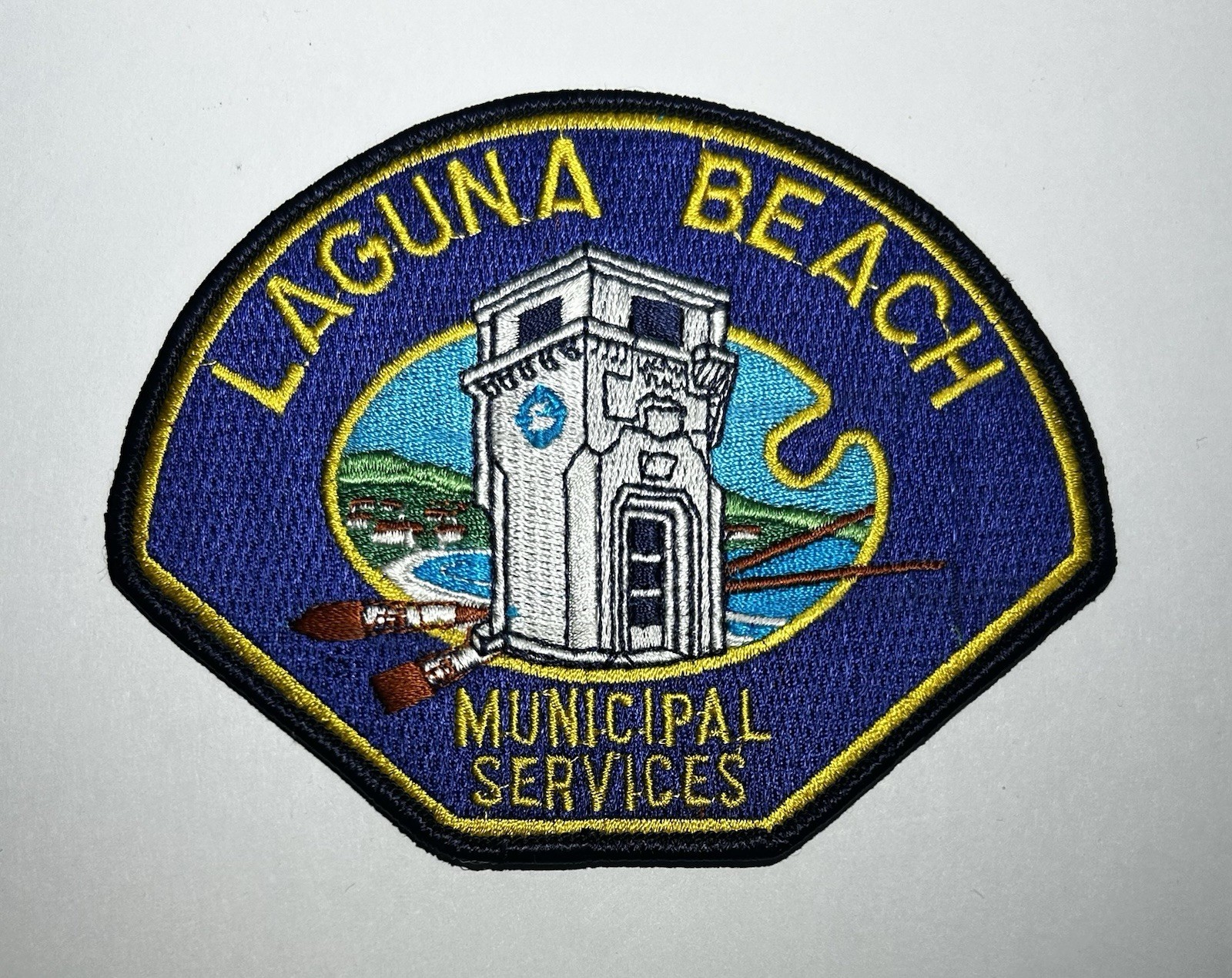 CALIFORNIA CA LAGUNA BEACH MUNICIPAL SERVICES PATCH ORANGE COUNTY #PDD10
