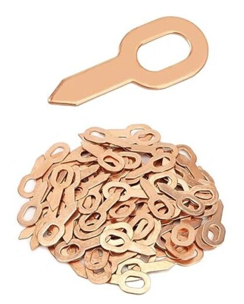 Dent Puller Rings Dent Pulling Straight Washer, Metal Shrink Repair 100 Pcs