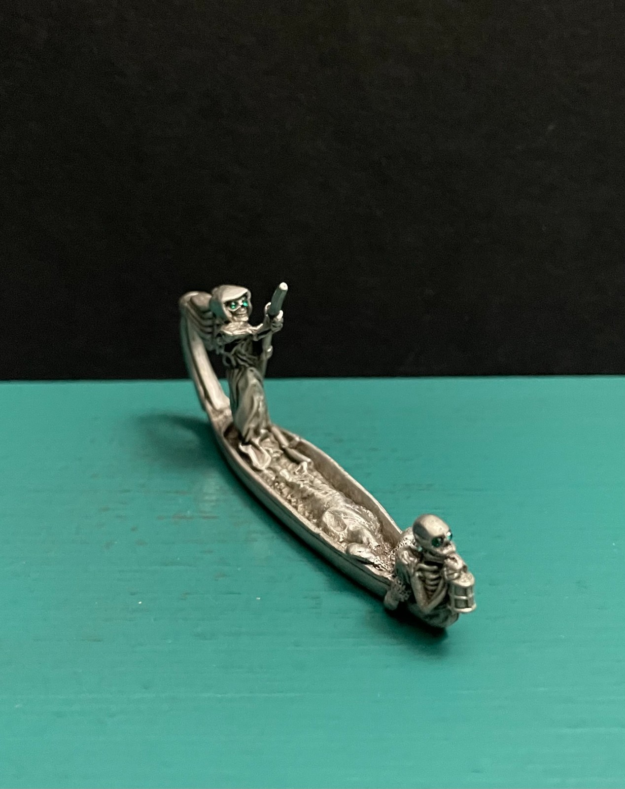 Rawcliffe Pewter Charon Dead Souls Ferryman River Styx Greek Mythology Figurine