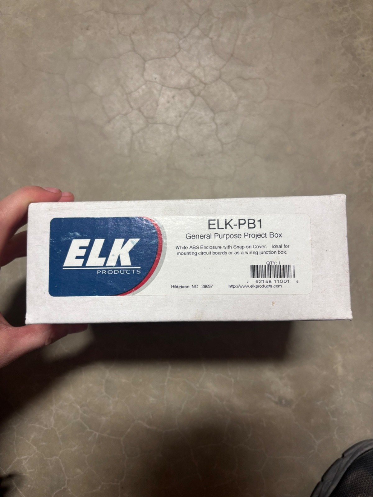 **New Product in Used Box (Writing shown in photo 3)** ELK-PB1 -Project Box