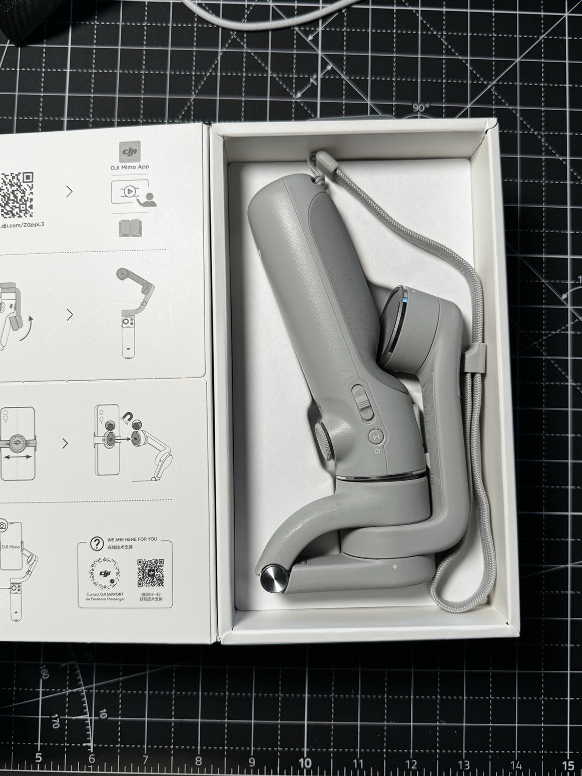 DJI OM 5 Smartphone Gimbal Stabilizer Built-In Extension Rod Foldable