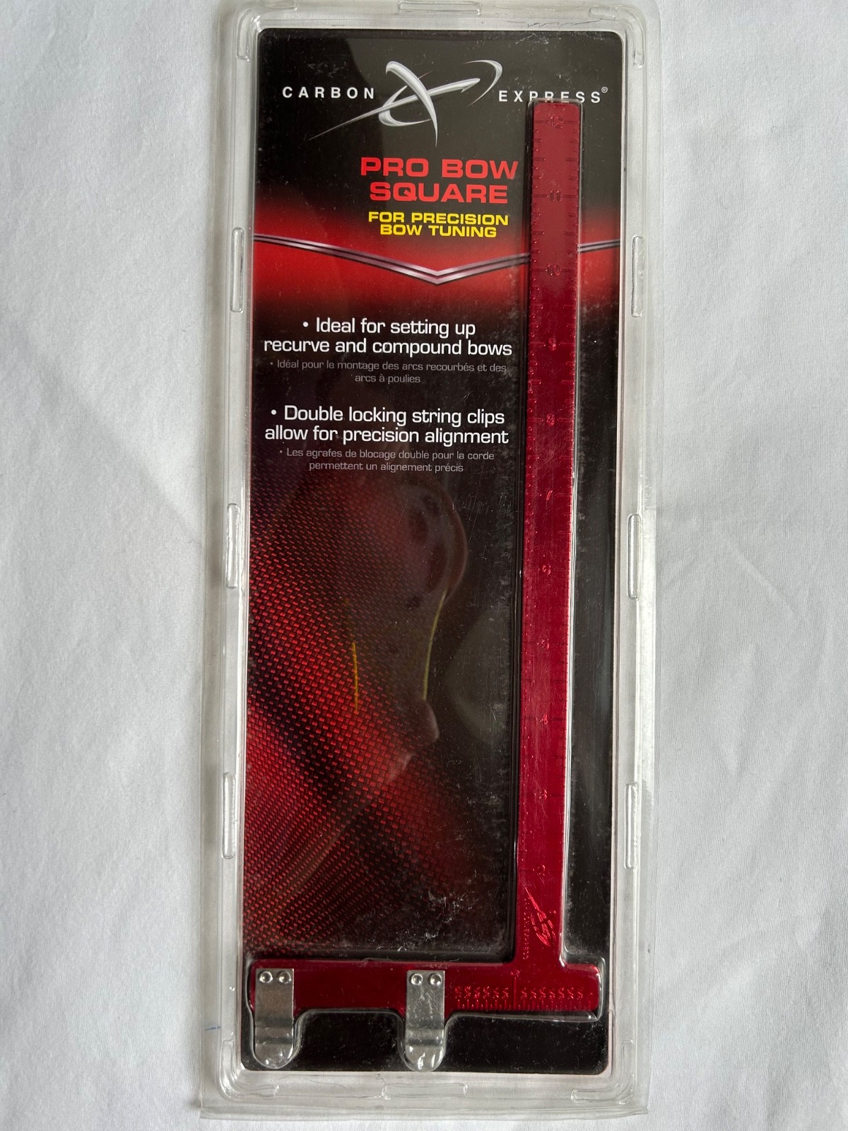 Pro Bow Square (Works on Recurve and Compound Bows) New