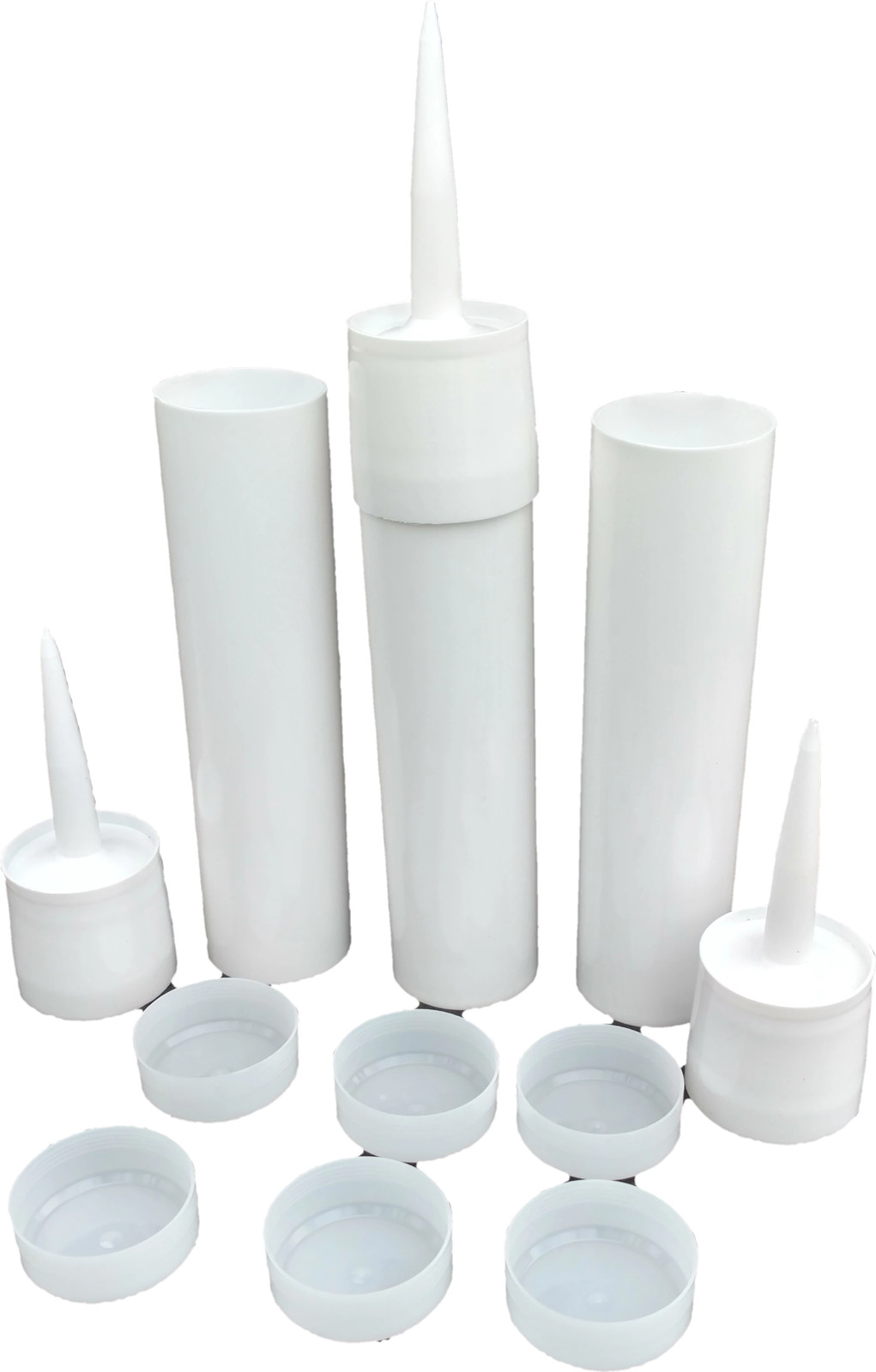 Quart Size Reusable Empty Caulk Tube - REFILLABLE CAULKING Cartridge 32 oz. - 3