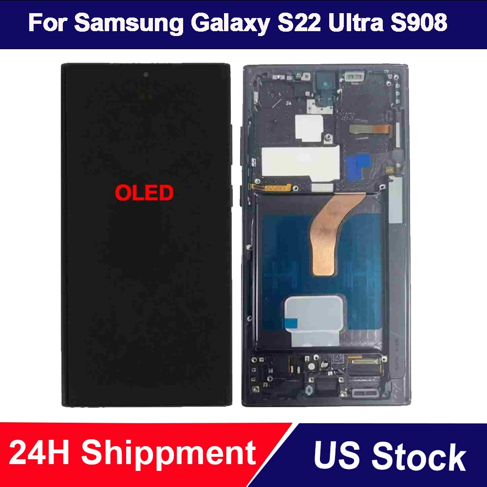 OLED LCD Touch Screen Replacement Display For Samsung Galaxy S22 Ultra S908U/U1/
