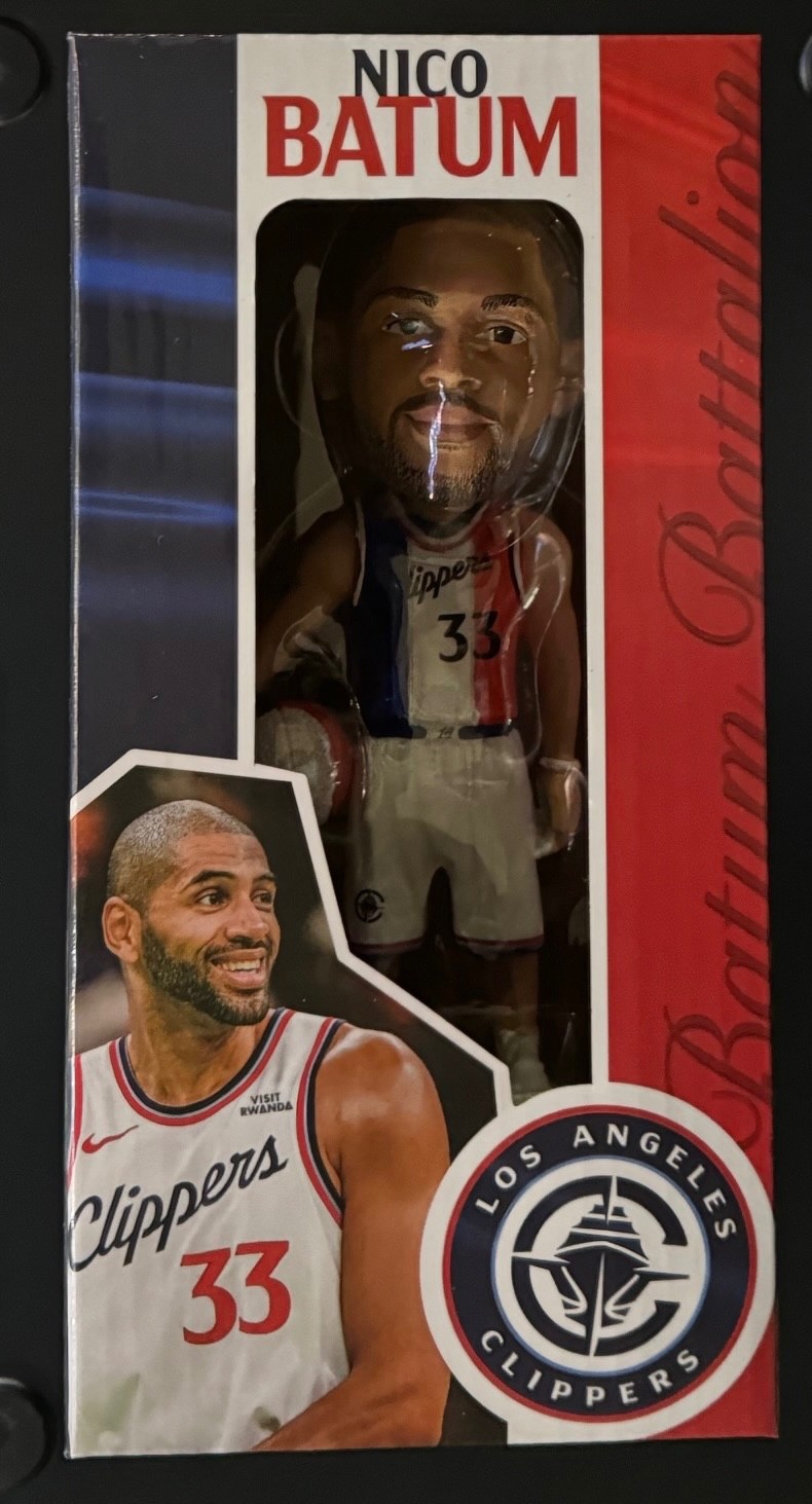 LA Clippers Nicolas Batum 2026 Bobblehead  — FREE Shipping