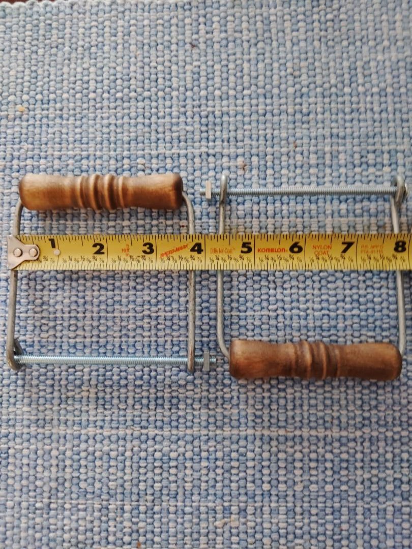 Antique Crock Handles Replacement 4 - 15 Gallon Wood and Wire