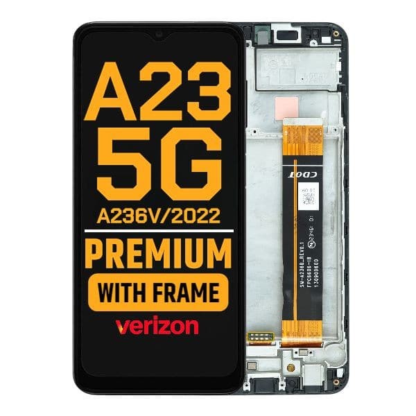 Galaxy A23 5G (A236V) LCD + Frame (Black)