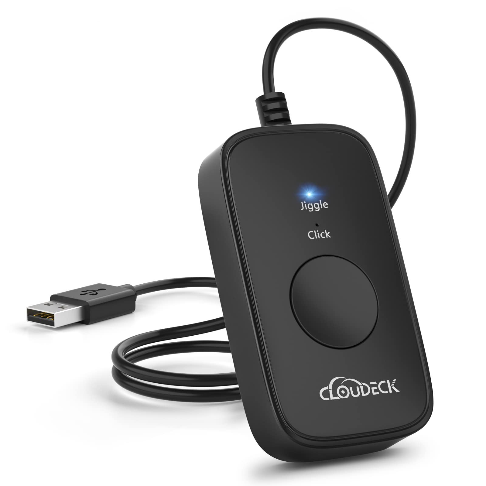 Mouse Jiggler Undetectable, USB Mover, Gaming Automatic Continuous Click Devi...
